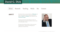 Desktop Screenshot of davidgdick.com